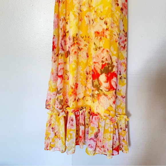 Calvin Klein Maxi dress. Size 2. Womens Floral Print Tea party Maxi Dress - Picture 11 of 14